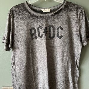 Distressed AC/DC T-shirt